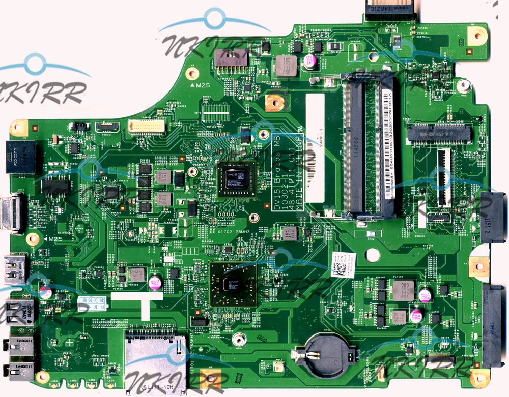 DV15 Brazos MB 10302-1 488.4ip11. 011 XP35R 0H3W6 H2KGP M68DJ Fusion APU материнская плата для Dell Inspiron M5040 P18F |