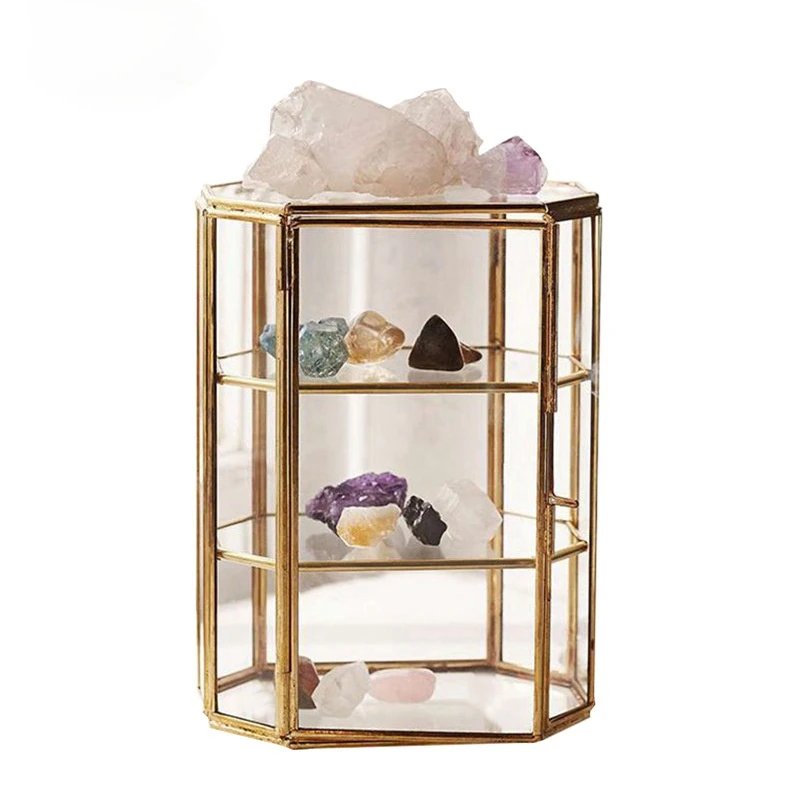 

Geometric Flower Room Air Plants Planter Jewelry Box Hexagonal Candlestick