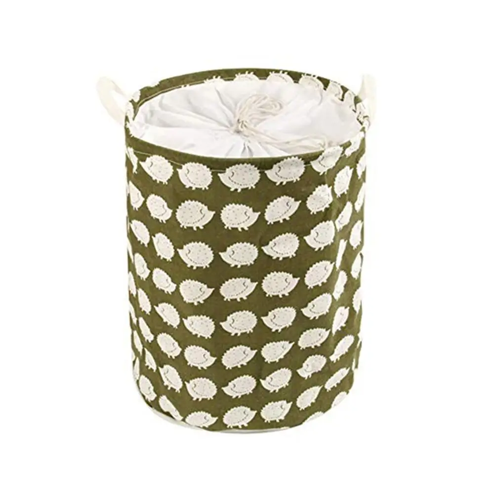 Hedgehog 35*45 см складной на шнурке корзина для белья грязная одежда корзина для хранения игрушек органайзер для мытья грязной одежды большая корзина Органайзер - Цвет: Hedgehog