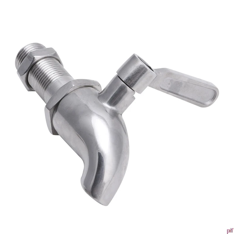 

Stainless Steel Beverage Drink Dispenser Wine Barrel Spigot / Tap / Faucet M16