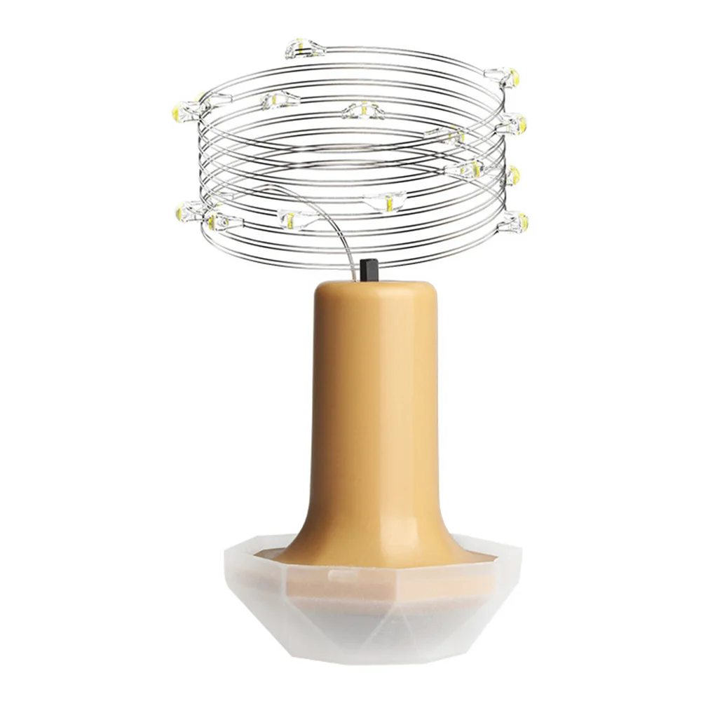 

Wine Bottle Light 9 LED Solar Colourful Decorative Cork String Lights for DIY Bottles Weddings Christmas Party Bedroom