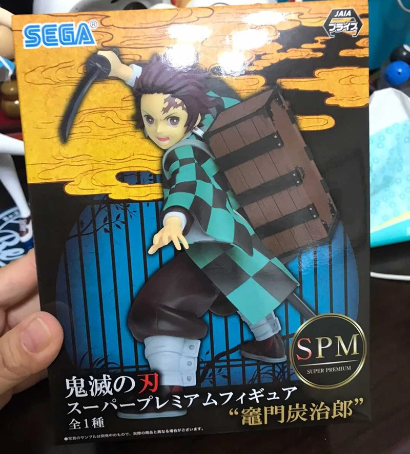 Оригинальная фигурка SEGA E Demon Slayer Kimetsu no Yaiba SPM Tanjiro Kamado фигурки игрушки модели