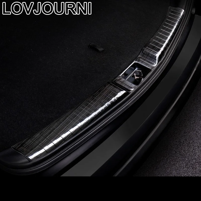 Задняя панель багажника ножная педаль внешняя Модифицированная Хромовая