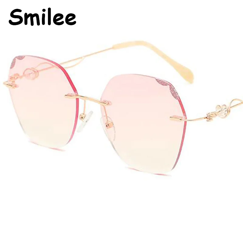 Новинка 2020 модные бескаркасные многоугольные дизайнерские прозрачные