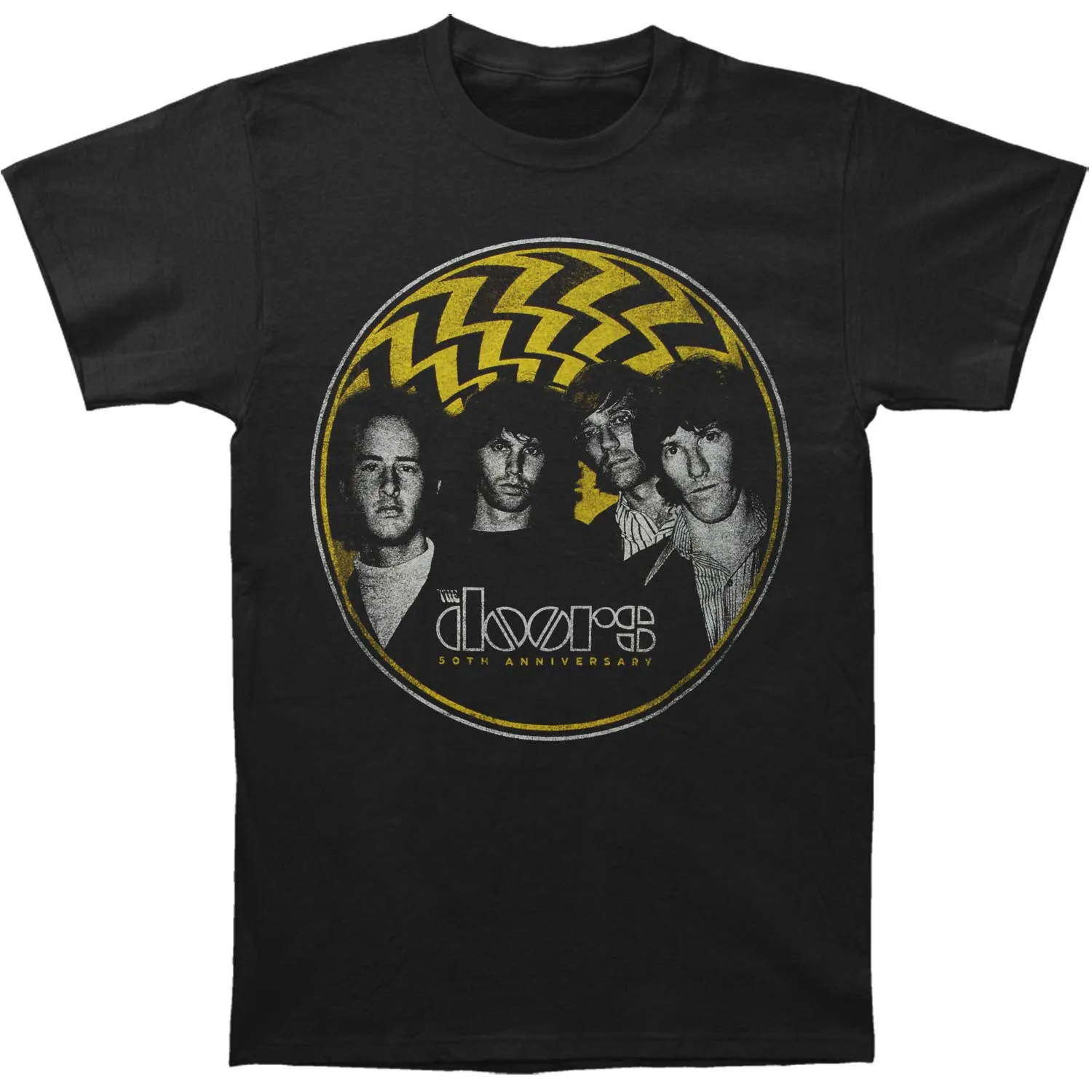 2019 забавная Мужская футболка новинка Doors Electric 50th t-shirt | одежда