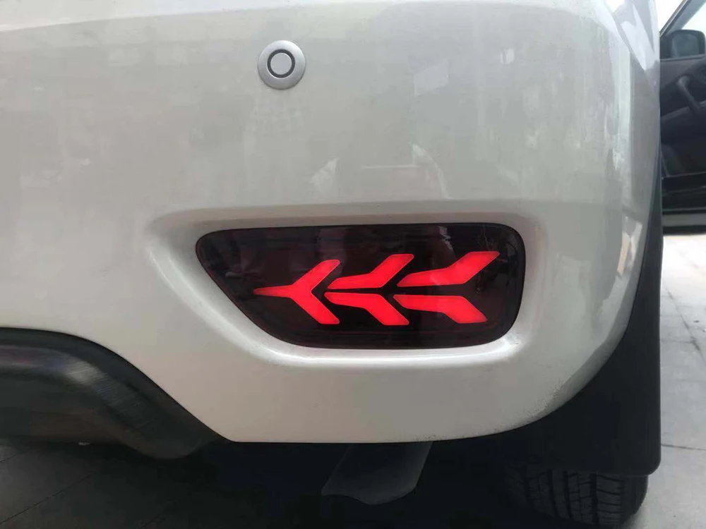 Светодиодный отражатель для заднего бампера задний фонарь Nissan патруль Y62 2012-2019