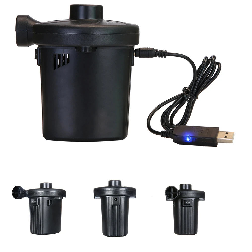 Электрический с насадкой Quick Fill для лодки usb зарядка практичный надувной