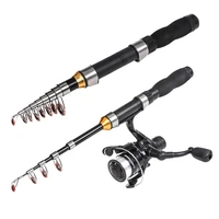 1m 1 2m 1 5m 3m telescopic fishing rod portable spinning fishing rod pole travel sea boat rock fishing accessories tool