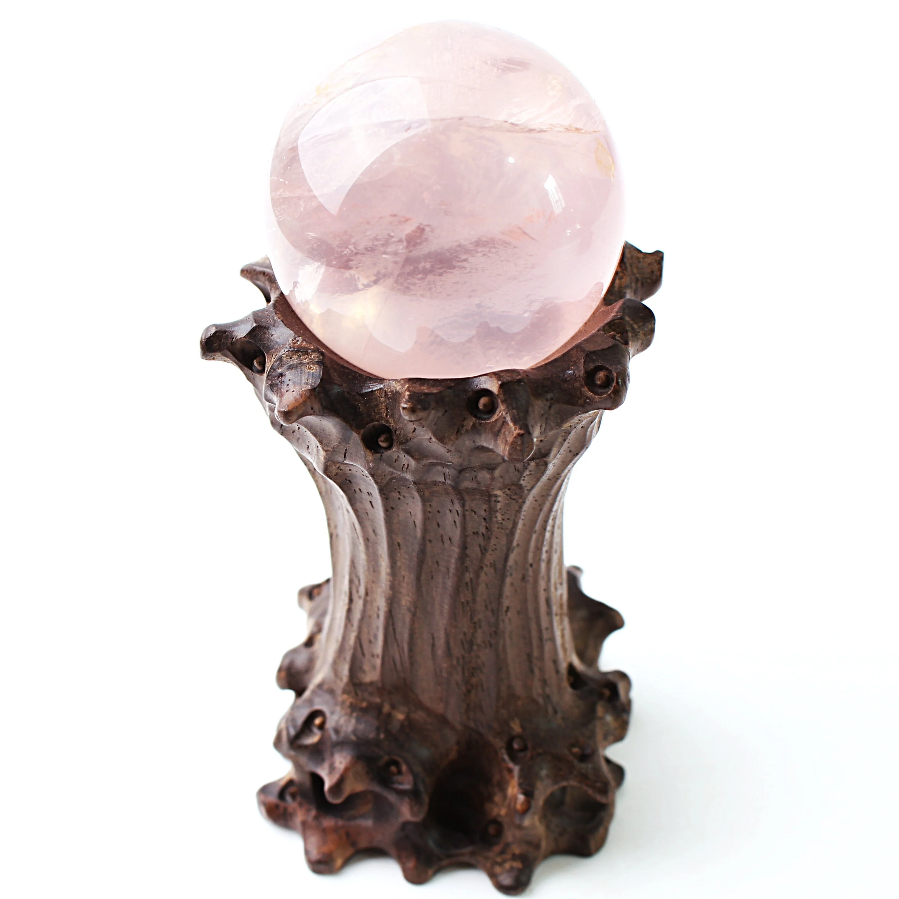 1 шт. Хрустальная Сфера основание для шара подставка деревянное резьбовое