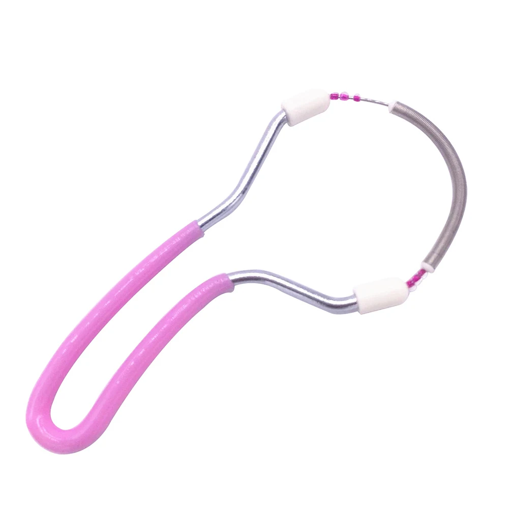 

Tool Women Facial Hair Remover Lip Stick Effective Epilator Stainless Steel Spring Threading Reusable Easy Use Elastic Practical