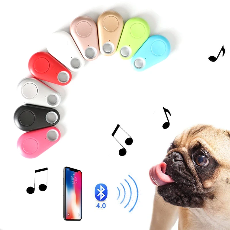

Pets Smart Mini GPS Tracker Anti-Lost Waterproof Bluetooth Tracer Pet Dog Cat Keys Bag Kids Trackers Finder Equipment no battery