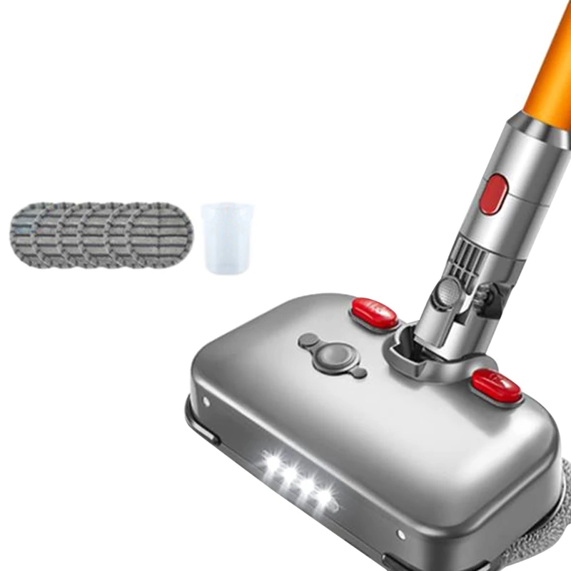 

Электрическая головка для влажной и сухой уборки для Dyson V7 V8 V10 V11, сменные детали с резервуаром для воды, насадка для швабры, насадки, чашка дл...