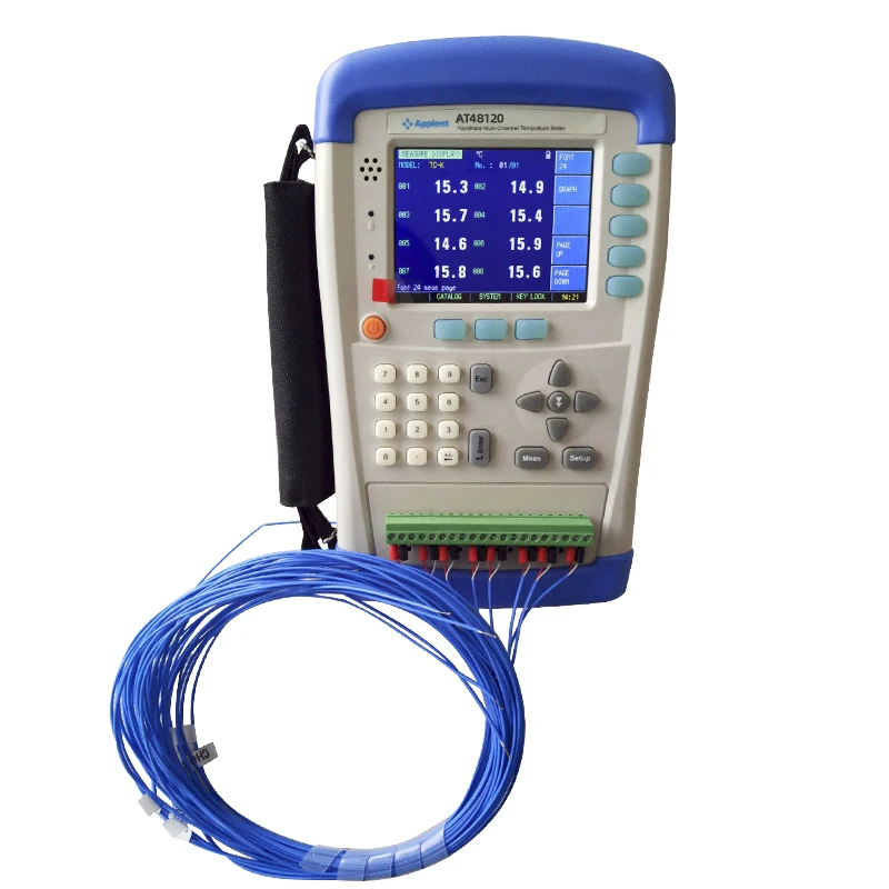 AT4872 Multi-channel Data Logger Temperature Instrument Tester AT4880 AT4888 AT4896 AT48104 AT48112 AT48120 AT48128