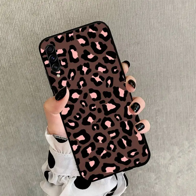 

Leopard Phone Case black For Samsung galaxy S 21 20 10 8 A 51 71 50 21s 70 40 20 20e note 10 plus Ultra 5g fe