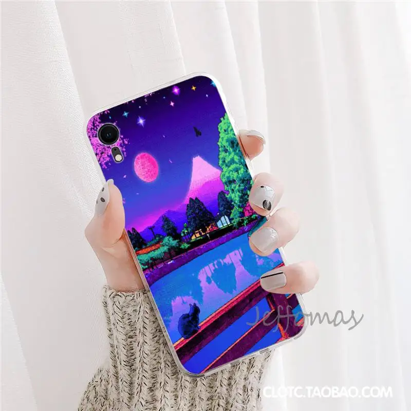 

Art Pixel Aesthetic Phone Case For iphone 12 5 5s 5c se 6 6s 7 8 plus x xs xr 11 pro max mini