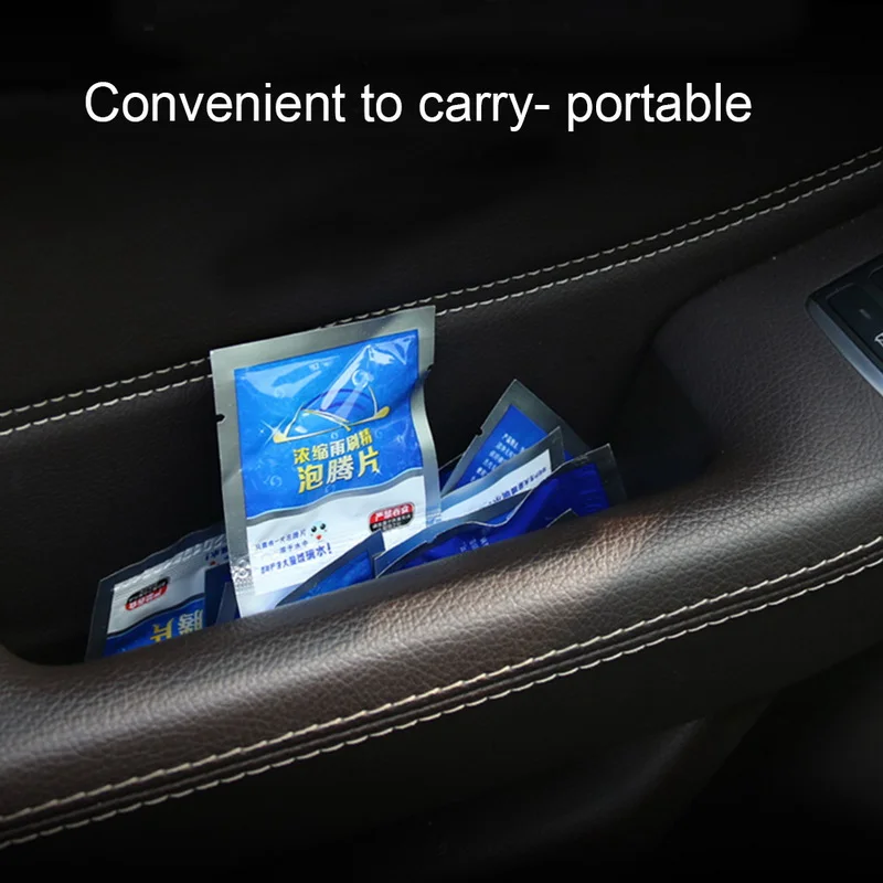 

Car Wiper Tablet Glass Window Cleaning Washer Cleaner Windshield Detailing Tool Concentrated Wiper Tablet Car Goods