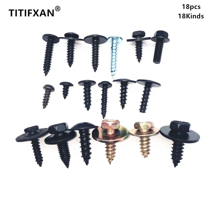 

Car fender metal self-tapping screws fastener for toyota tundra vw golf peugeot 206 2006 nissan armada subaru wrx kia optima k5