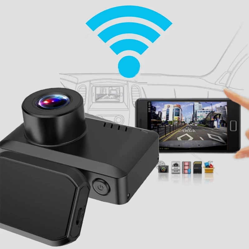 Видеорегистратор Maiyue Star 4K Ultra HD 3840*2160P AHD 1080P двойной объектив GPS WiFi монитор Sony IMX 335