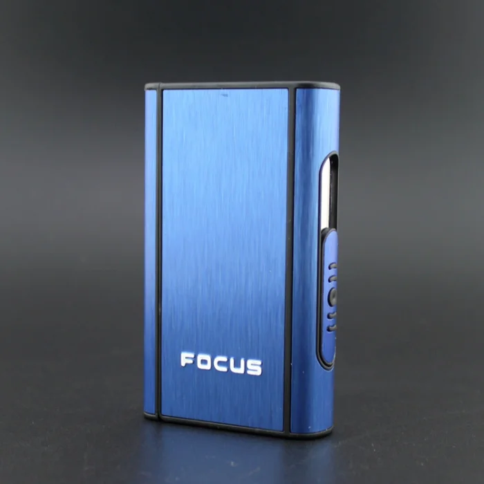 Новинка 1 шт. чехол для сигарет из алюминиевого сплава автоматический держатель 10