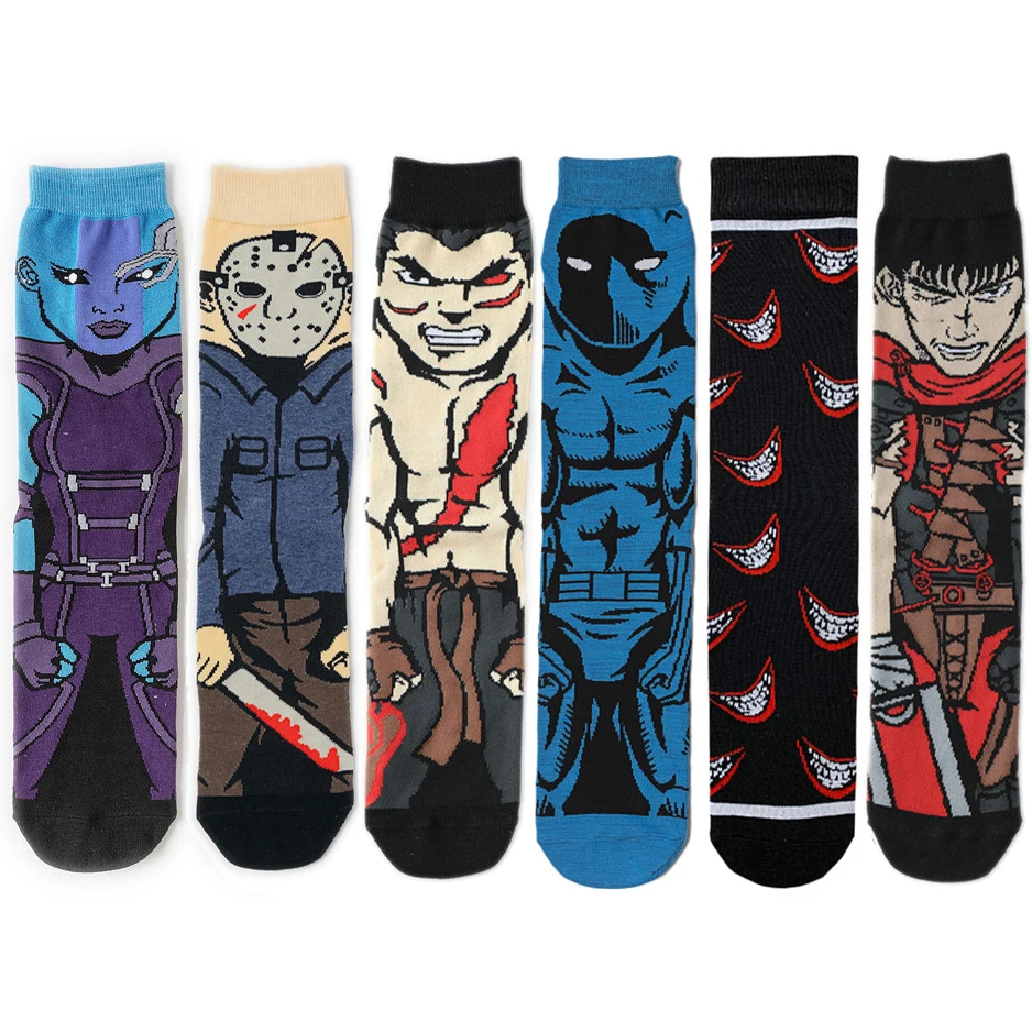 

Новинка, мужские хлопковые смешные носки Meias, Веселые носки для скейтборда, уличная одежда, Прямая поставка, оптовая продажа