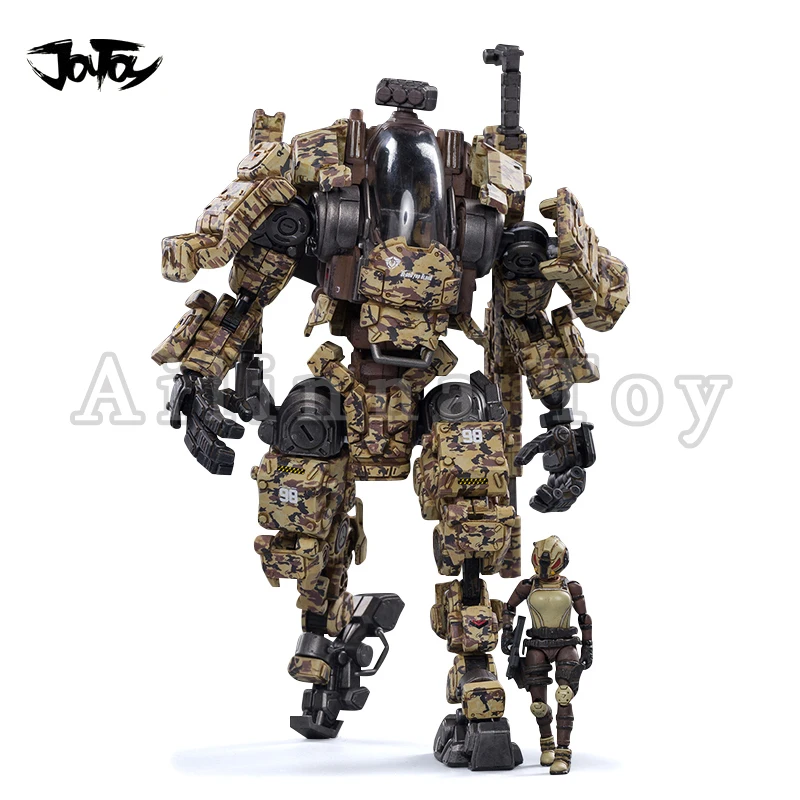 

JOYTOY 1/25 Action Figure Mecha Steel Bone Armor White H03 H05 God Of War 86 Anime Collection Robot Model For Gift Free Shipping