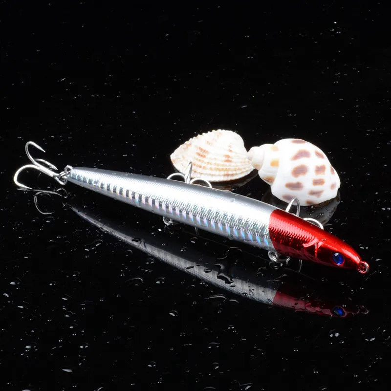 

Minnow Fishing Lure Laser Hard Artificial Bait 3D Eyes 12.5CM/20G Fishing Wobblers Crankbait Minnows