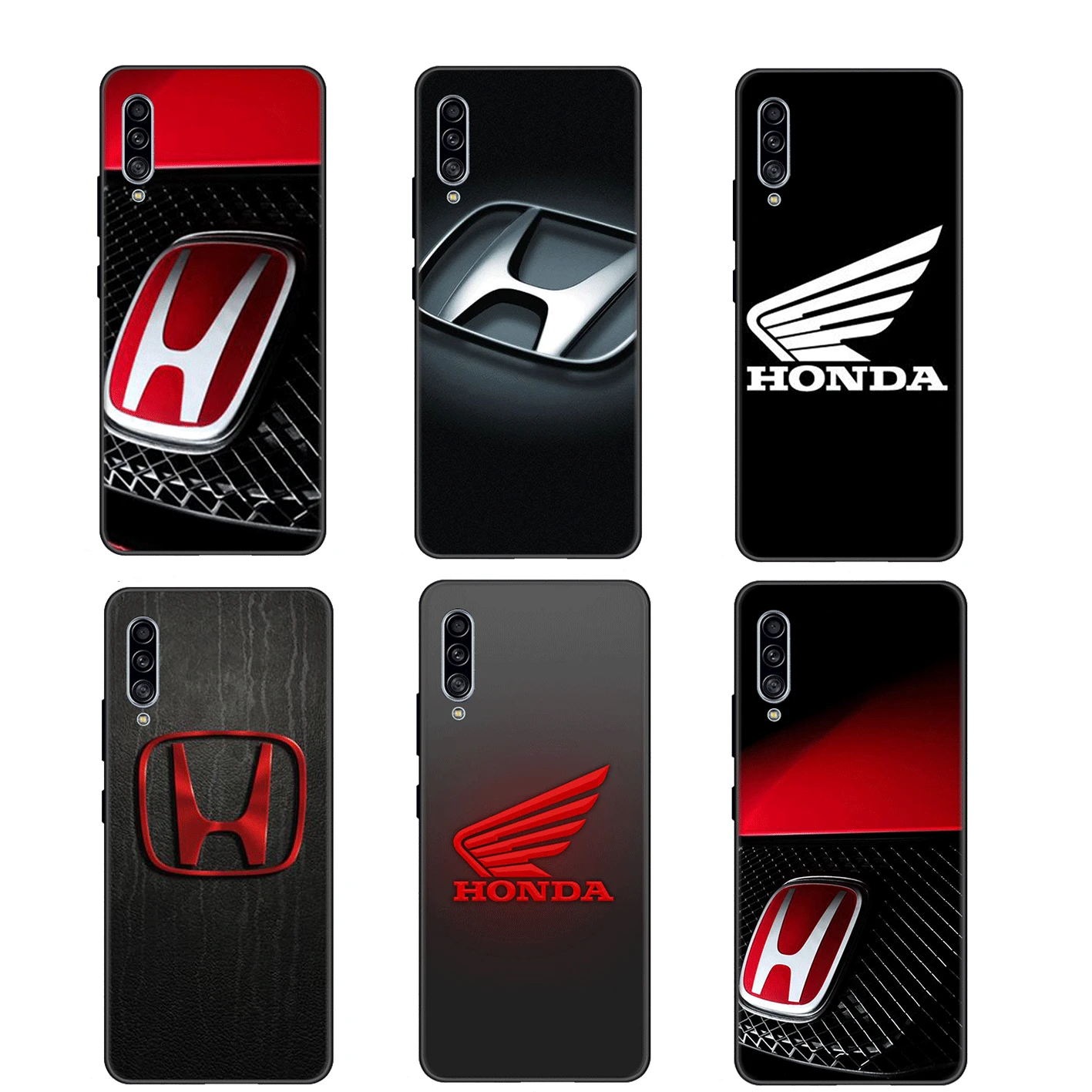 Новый силиконовый черный чехол для телефона Samsung Galaxy M11 M30S M21 M31 M31S A21S Note 20 Ultra CoverHonda