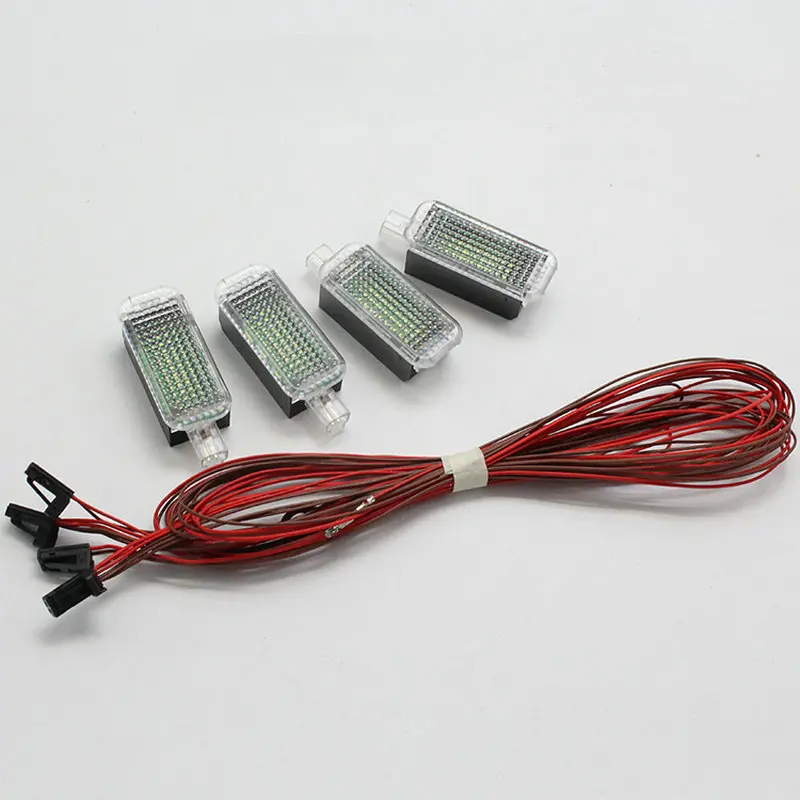 

For Golf 6 MK6 Scirocco Touran Passat B6 Passat b7L CC superb Led footwell lamp Footlights 3AD 947 409