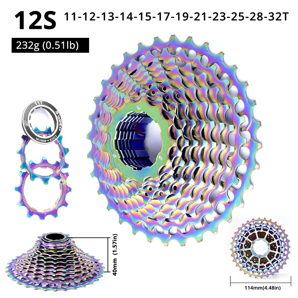 

Road Bike K7 12V Speed 11-28/32/34T Cassete Velocidades Sprocket Cassette Corrente Flywheel Bicycle Parts Freewheel Kaseta