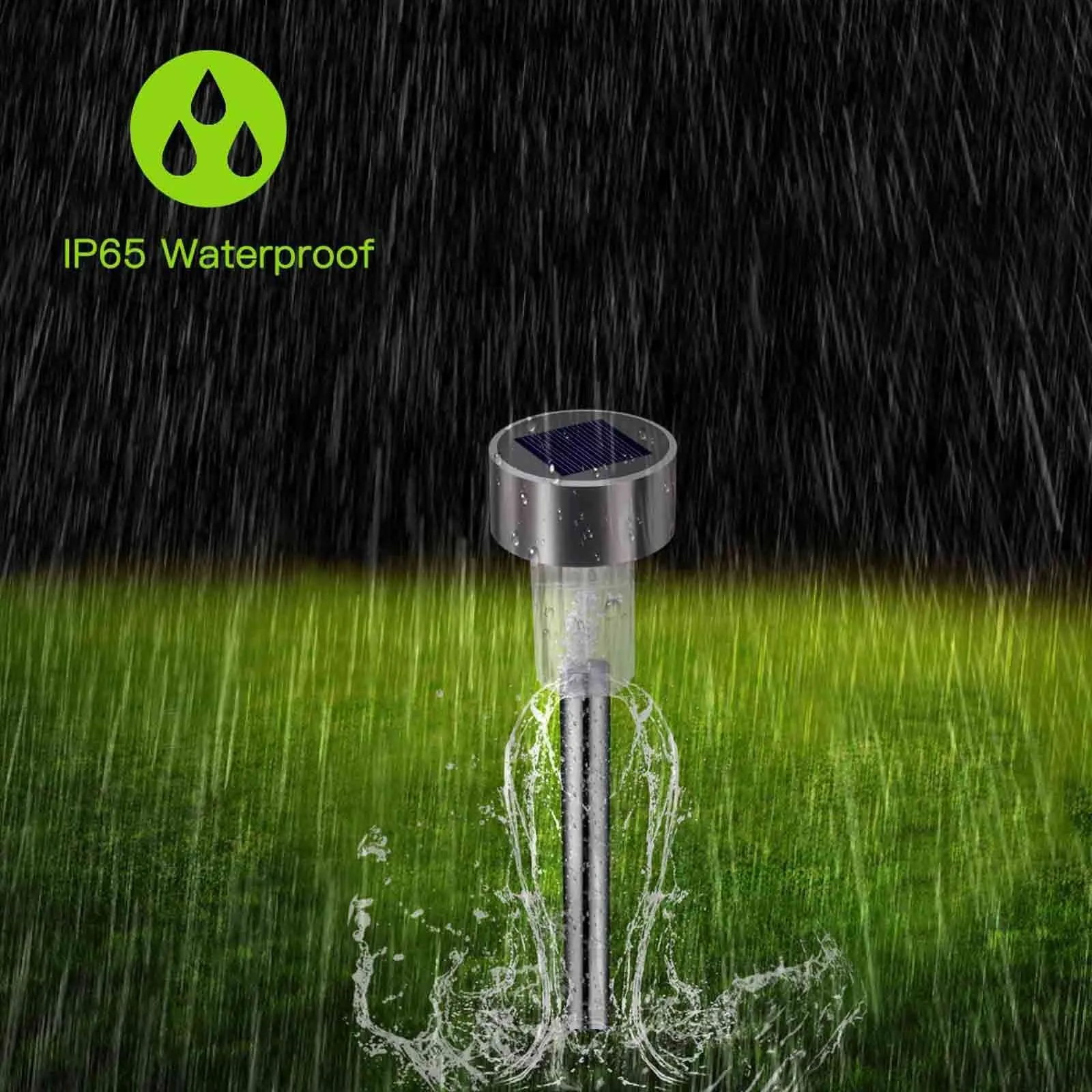 Светодиодный солнечный свет сада Открытый солнечной энергии лампы Фонари