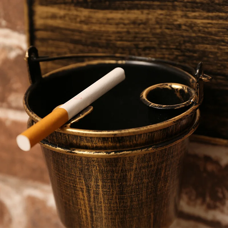 Металлическая Пепельница ручной работы в американском ретро стиле подвесные