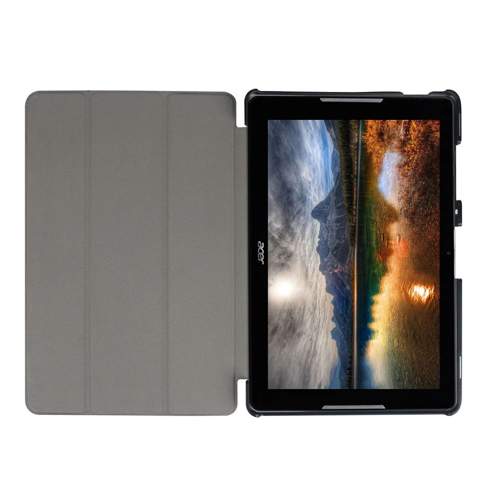 Чехол для планшета Acer Iconia Tab 10 Диагональ экрана 1 дюйма искусственная кожа