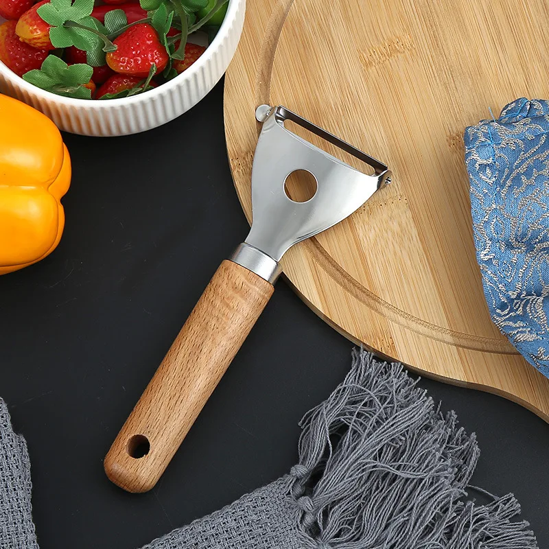 Овощечистка для фруктов и овощей кухонные аксессуары острые из нержавеющей