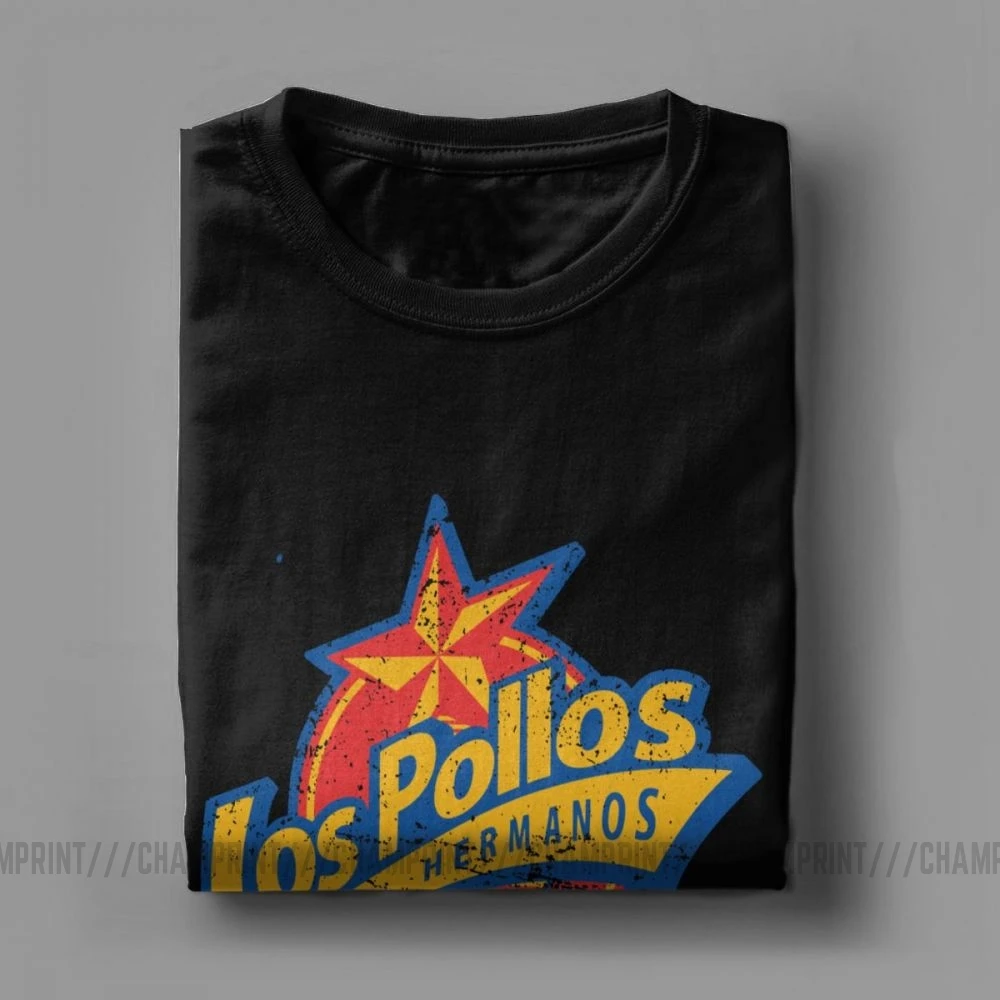 Мужские футболки Los Pollos Hermanos во все тяжкие забавная футболка с коротким рукавом и