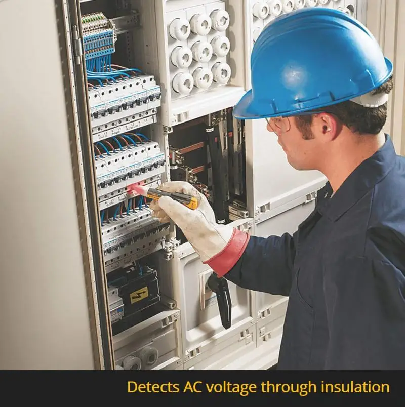 Бесконтактный цифровой тестовый карандаш AC DC 90 1000V электрический детектор