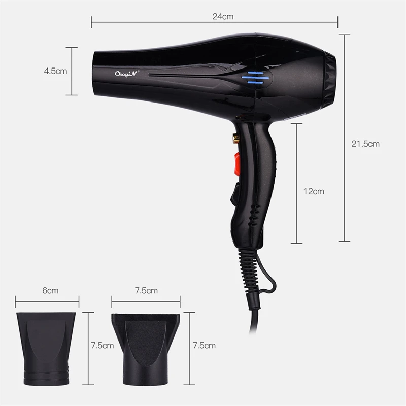 

2 Speed Hair Dryer 4000W Powerful Professional Electric Blow Dryer Hairdressing Equipment Hot/cold Air Hairdryer Barber Salon