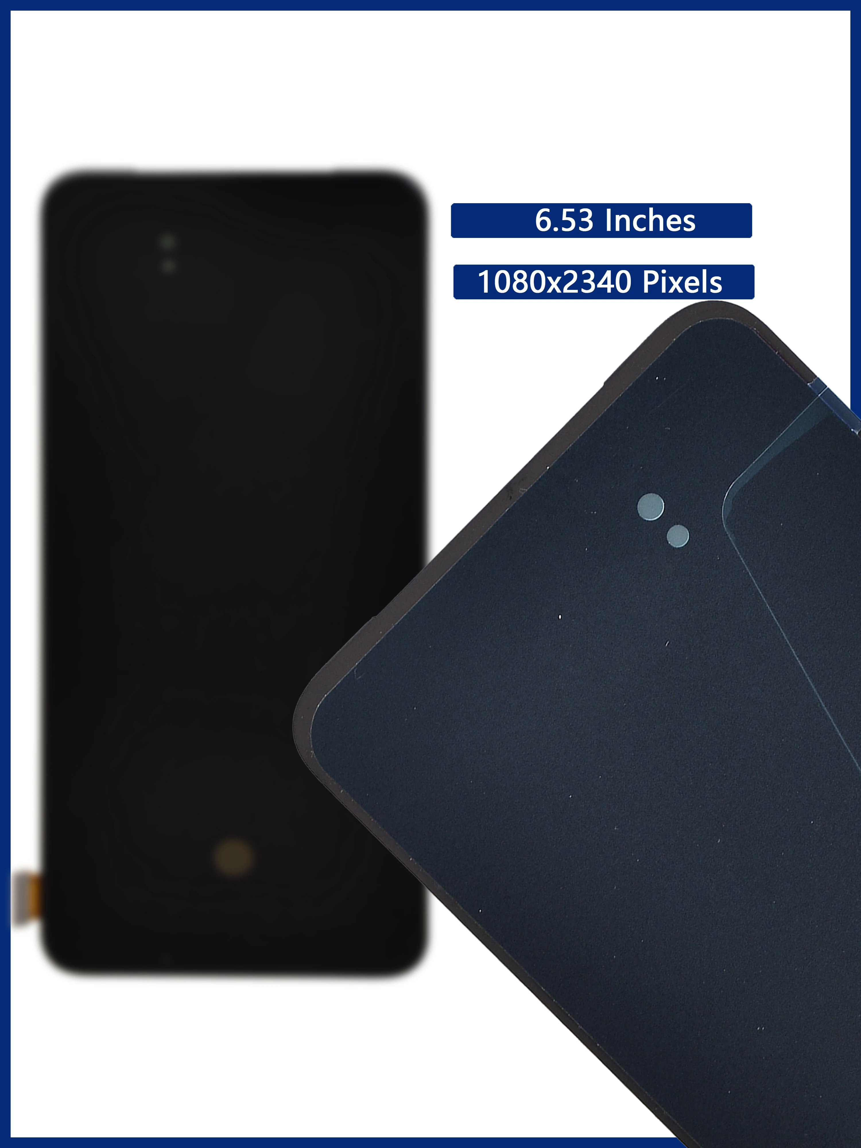 Pantalla LCD Amoled Original de 6,53 pulgadas, montaje de digitalizador t&aacute;ctil para Oppo Reno2 Z Realme X, reemplazo para oppo K3 Reno 2Z 2F-4