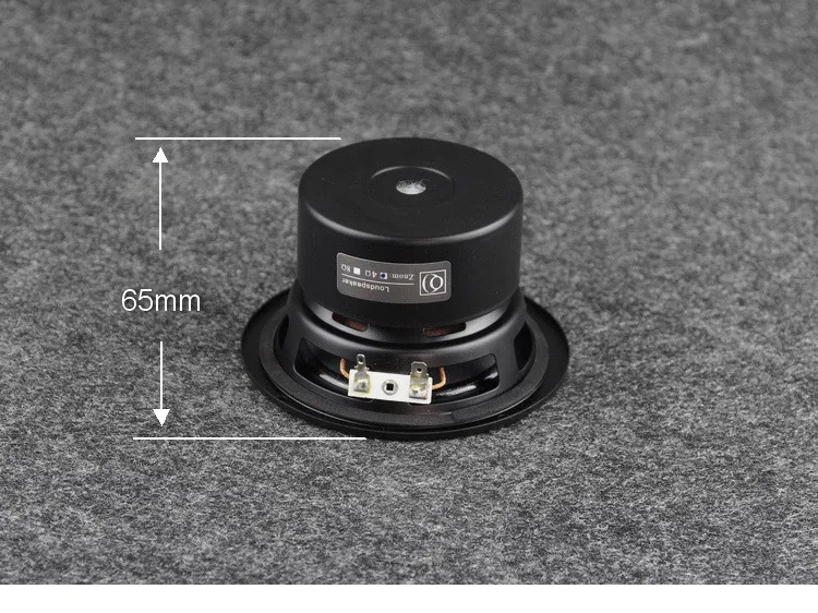 HIFI 2 шт. 4-дюймовый Вуфер Супер Сабвуфер Высоко-мощный HIFI Динамик Низкочастотный Шок Звук Аудио DIY Обновление On.