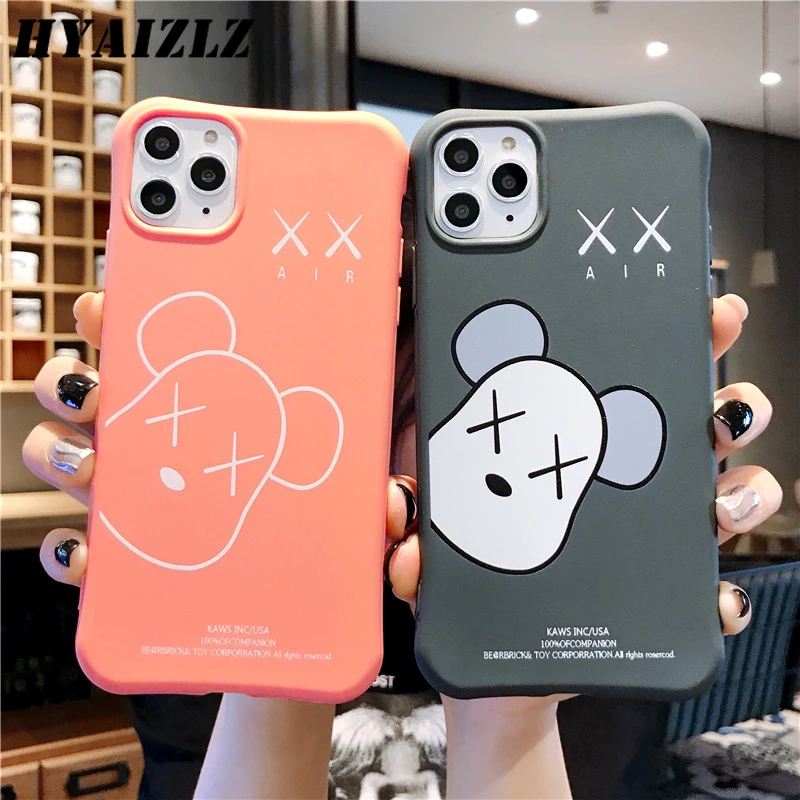 Чехол для телефона iPhone 11 Pro Max XS XR X 6 6S 7 8 Plus мультяшный Мягкий ТПУ чехол-накладка с