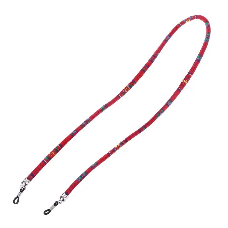 

Ethnic Style Multi Color Glasses Rope 6mm Sunglasses Neck Cord Strap Eyeglass String Holder