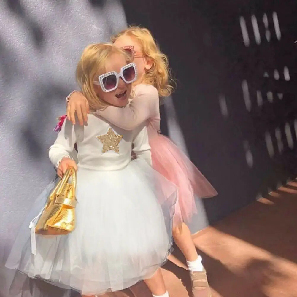 

Kids Baby Girl Toddler Party Dress Pageant Wedding Birthday Princess Christening