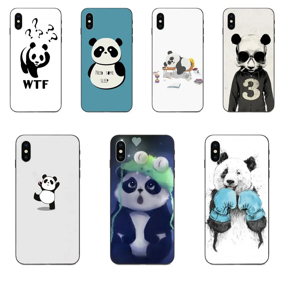 Милый чехол для телефона из мягкого ТПУ с пандой Xiaomi Redmi Note 3 S 4 4A 4X 5 5A 6 6A 7 7A K20 Plus Pro S2