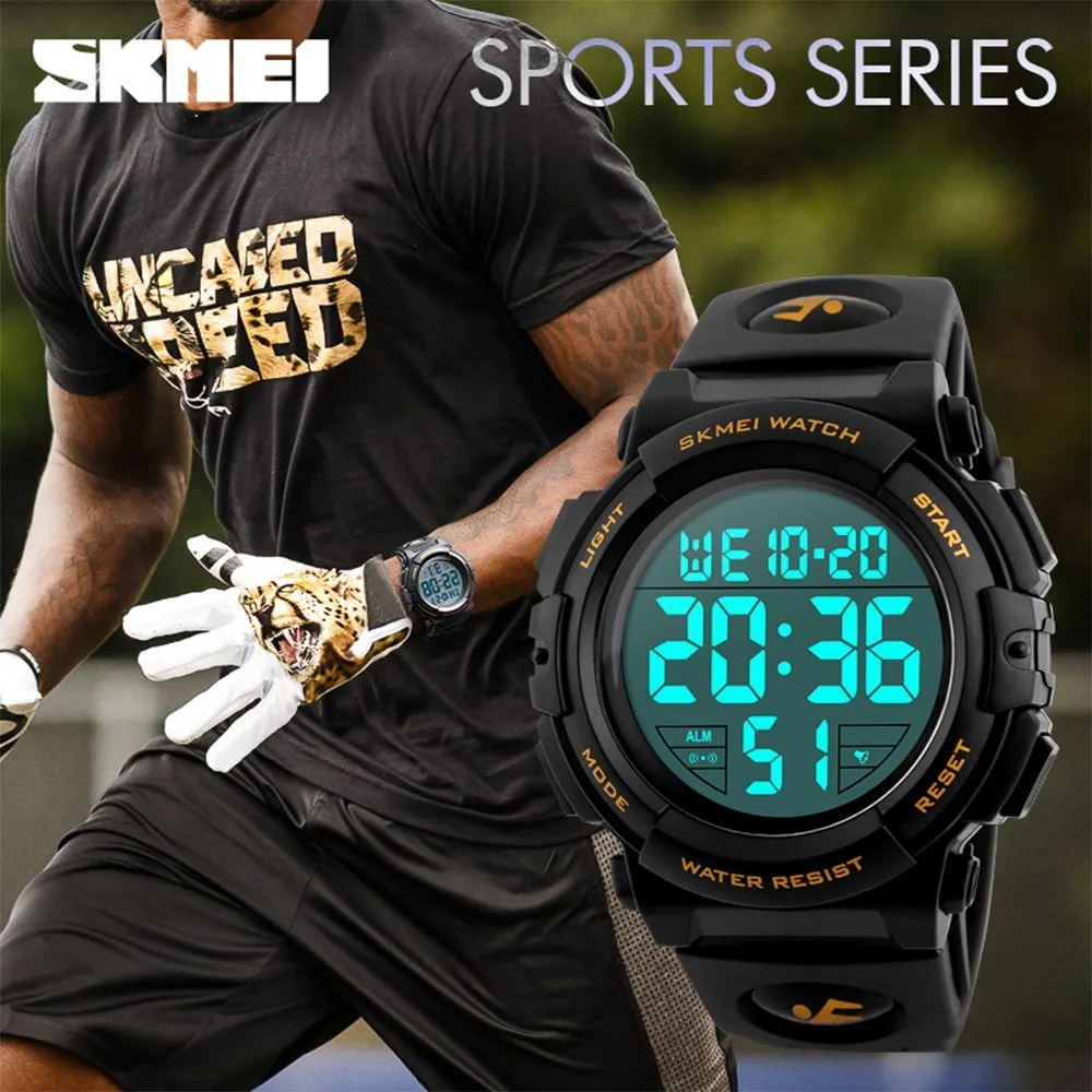 

Man Watch Wristwatch Fashion Watch Multifunction Waterproof Outdoor Sports Luminous Watch 1258 Blue