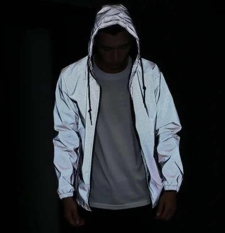 Светоотражающая куртка с забавным принтом для мужчин и женщин 2017 брендовая