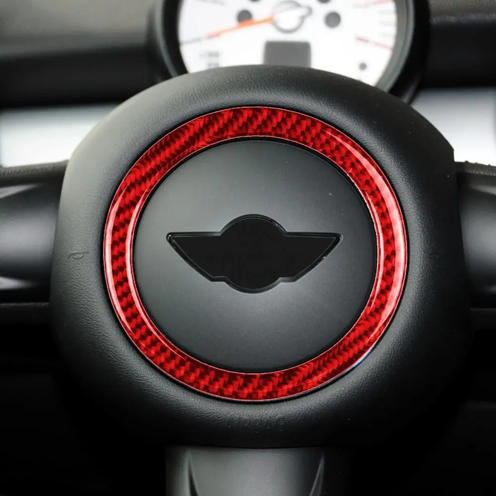 

Steering Wheel Ring Self-adhesive Carbon Fiber Durable Anti-scratch Wheel Ring Sticker Wheel Ring Sticker