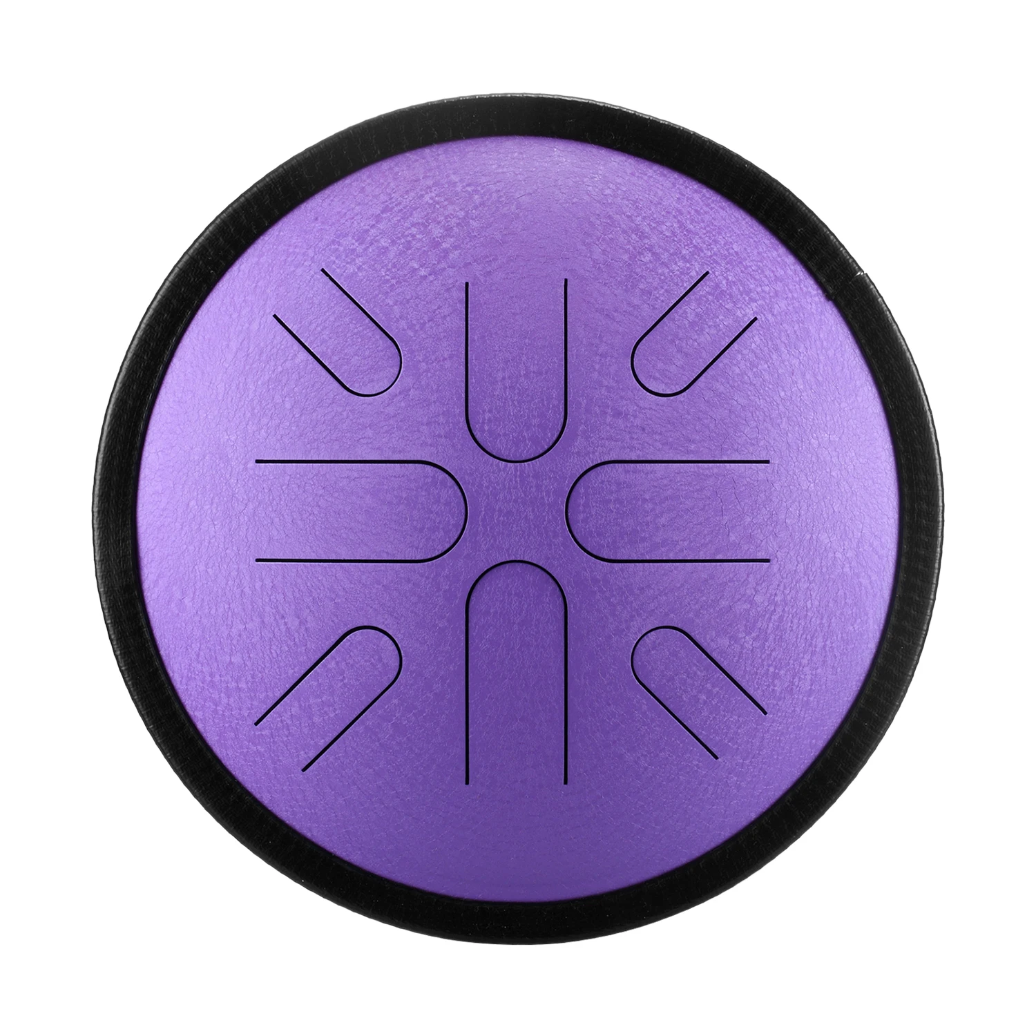 

10 Inches Portable Steel Tongue Drum 8 Notes Handpan Drum Travel Drum Percussion Instrument with Mallets Carry Bag
