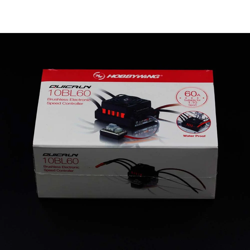 Hobbywing QuicRun-WP-10BL60 бессенсорные бесщеточные контроллеры скорости 60A ESC с BEC и