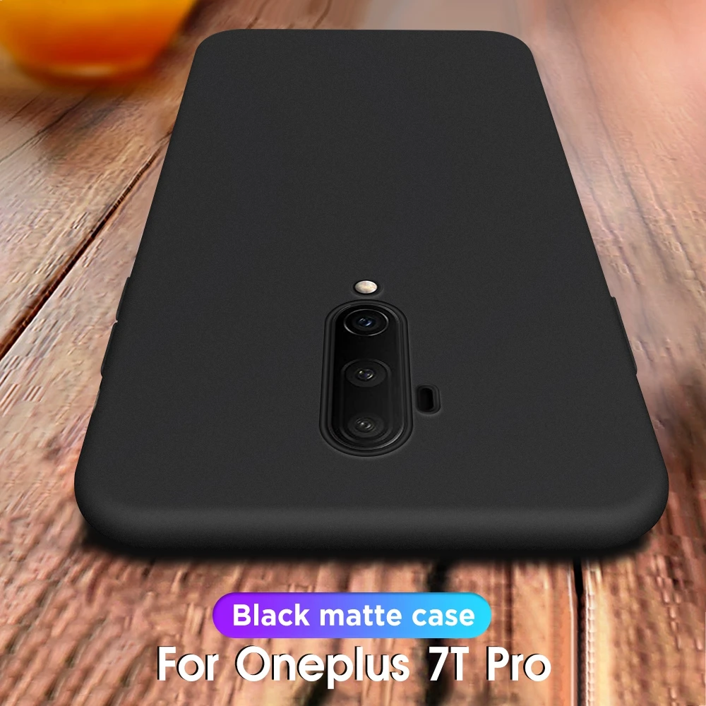 Чехол для телефона On Oneplus 7 T Pro Матовая силиконовая задняя крышка из ТПУ чехлы One Plus