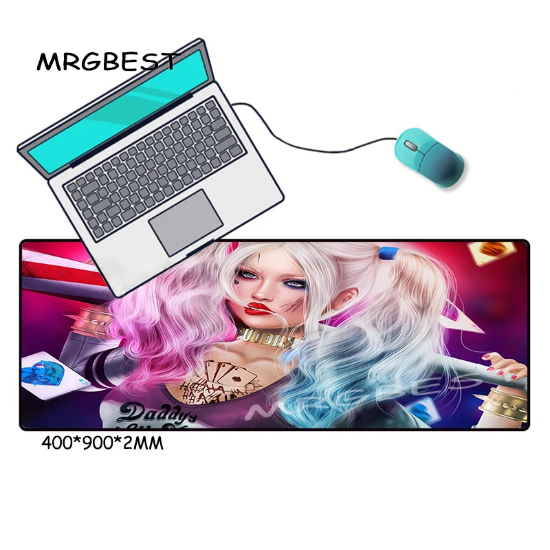 Большой игровой коврик для мыши MRGBEST нескользящий компьютерной 90x4 0/80x30 мм XXL L |