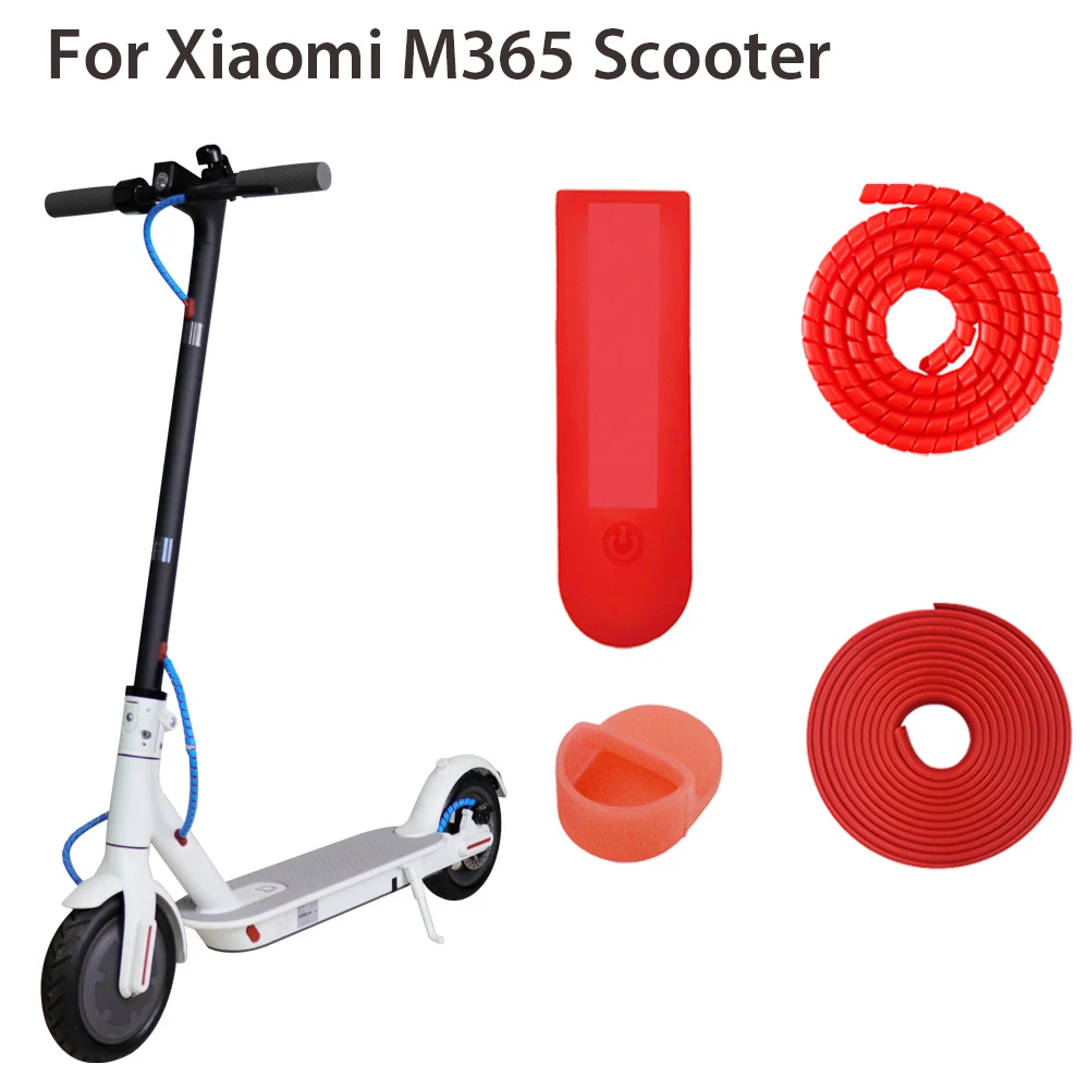 

Universal Circuit Board Dashboard Cover Protect Case Silicone Sleeve For Xiaomi M365 Pro Scooter Anti-collision Protection Strip